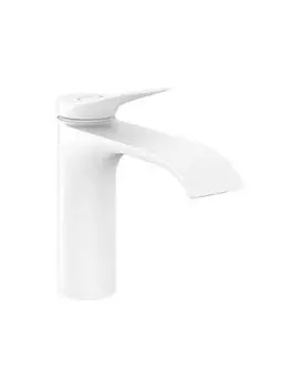 Смеситель Hansgrohe Vivenis для раковиня 75022700, 110 без слива, матовый белый