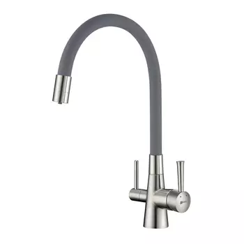 Смеситель Lemark Comfort (LM3075BN) для кухни с подключением к фильтру с питьевой водой