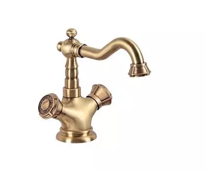 Смеситель на раковину Bronze de Luxe ROYAL (10218/1)