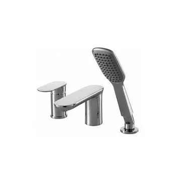 Смеситель на ванну на три отверстия Bravat Gina (F565104C-2-ENG)