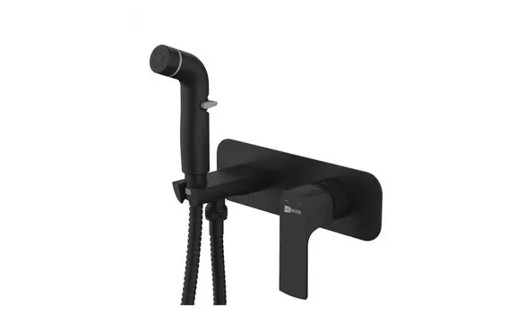 Смеситель с гигиеническим душем Lemark Ursus (LM7220BL)