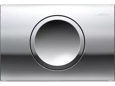 Смывная клавиша Geberit DELTA11 пластик (хром) 115.120.21.1