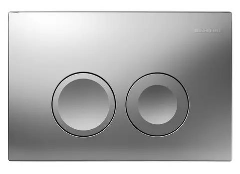 Смывная клавиша Geberit DELTA21 пластик (хром матовый) 115.125.46.1