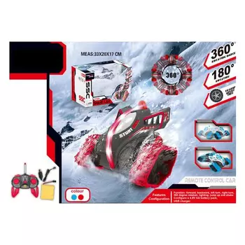 Снегоход SHARK CAR 1:16 (свет) на РУ в коробке вращение 360, на гусеницах,светящийся корпус YJ-024