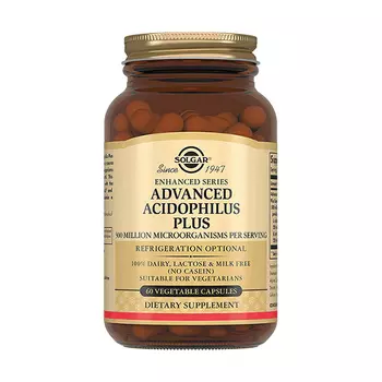 СОЛГАР Ацидофилус плюс капс.№60 (БАД)