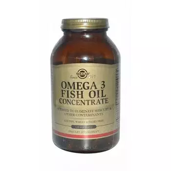 Солгар Концентрат рыбьего жира Омега-3 капс.№60 (Solgar, БАД)