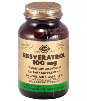 СОЛГАР Ресвератрол капс. №60 (БАД)