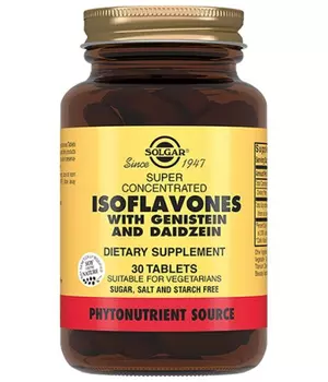 СОЛГАР Суперконцентрат изофлавонов таб. №30 (БАД)