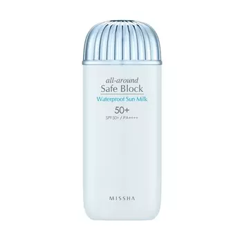 Солнцезащитное водост. молочко ('18)MISSHA All Around Safe Block Water Proof Sun Milk SPF50+/PA_70ml
