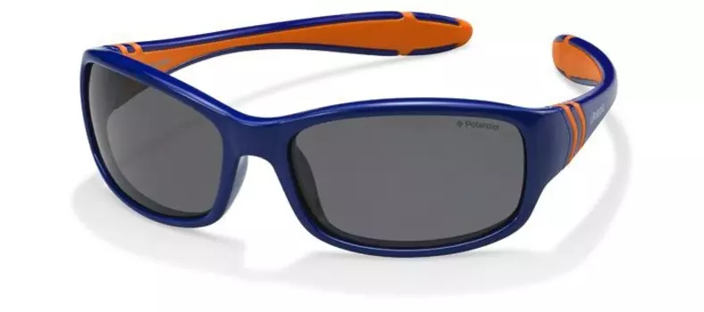 Солнцезащитные очки детские Polaroid 8000/S BLUE/GREY (257581T1950Y2)