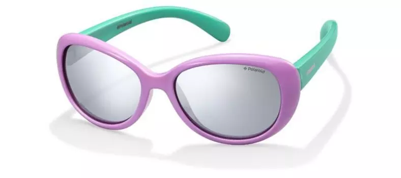 Солнцезащитные очки детские Polaroid 8004/S LILAC/SILVER (257585T5F48JB)