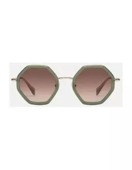 Солнцезащитные очки GIGIBARCELONA ALI Gold&amp;Green (00000006582-7)