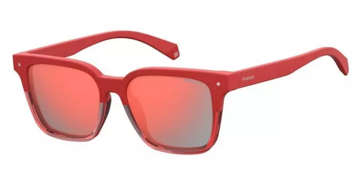 Солнцезащитные очки унисекс Polaroid 6044/F/S RED (201058C9A55OZ)