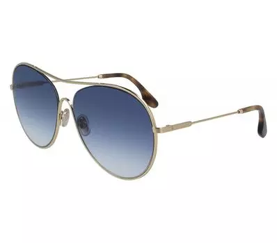 Солнцезащитные очки VICTORIA BECKHAM VB131S GOLD/TEAL (2422676315706)