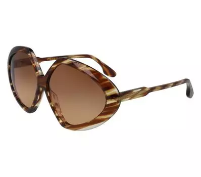 Солнцезащитные очки VICTORIA BECKHAM VB614S STRIPED HAVANA (2441376412211)
