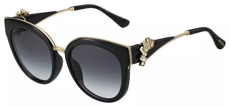 Солнцезащитные очки женские Jimmy Choo JADE/S BLK GDBLK (2338981A5539O)