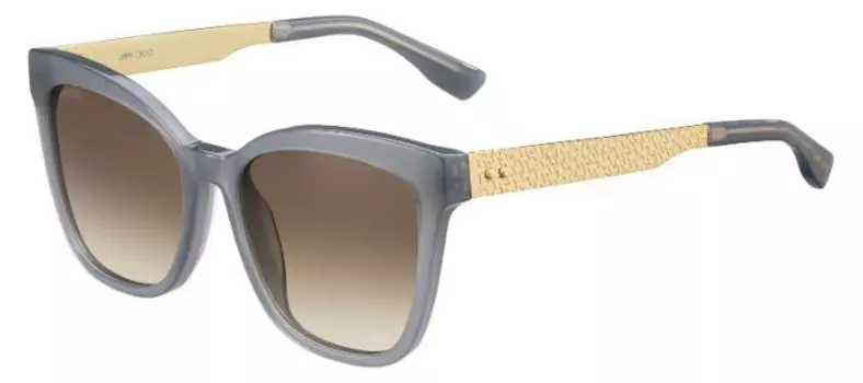 Солнцезащитные очки женские Jimmy Choo JUNIA/S GREY GOLD (233466UYR55JD)