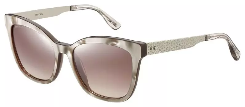 Солнцезащитные очки женские Jimmy Choo JUNIA/S NUDE (233466FWM55NQ)