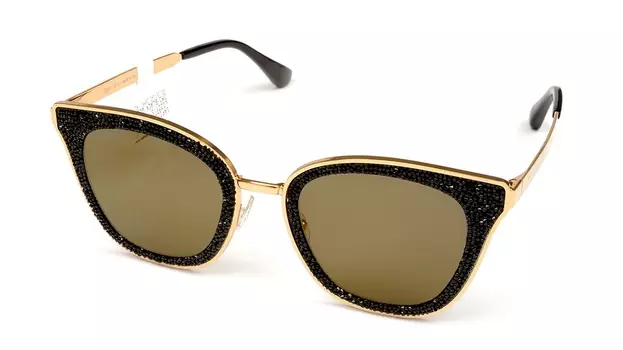 Солнцезащитные очки женские Jimmy Choo LIZZY/S BLK GOLD (2008062M263K1)