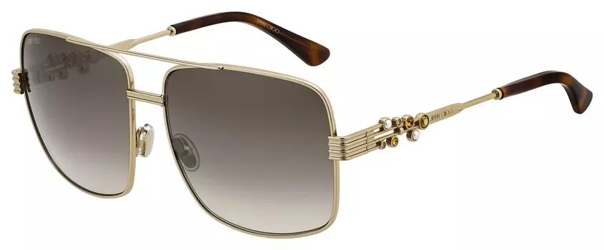 Солнцезащитные очки женские Jimmy Choo TONIA/S GOLD BRWN (716736070483)