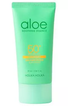 Солнцезащитный крем с алоэ Holika Holika Aloe Waterproof Sun Cream SPF 50+ PA ++++