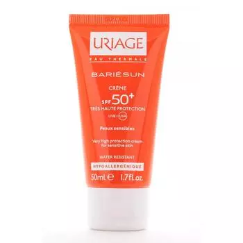 Солнцезащитный крем SPF50+ Uriage Bariesun, 50 мл