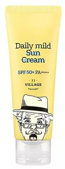 Солнцезащитный крем Village 11 Factory Daily Mild Sun Cream SPF 50, 50мл