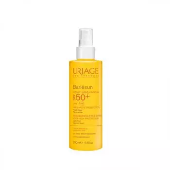 Солнцезащитный спрей SPF50+ Uriage Bariesun Fragrance-Free Spray, 200 мл, без ароматизаторов