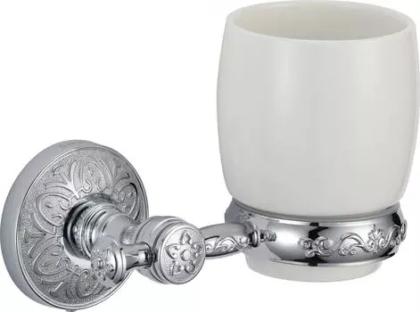 Стакан керамический с настенным держателем Savol 58а (S-005858A)