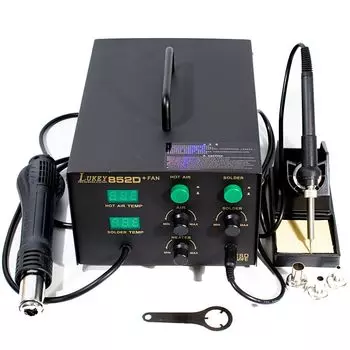 Станция паяльная Lukey 852D+ FAN