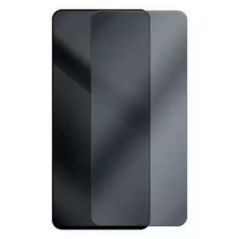 Стекло защитное гибридное Антишпион Krutoff для Realme 5 Pro