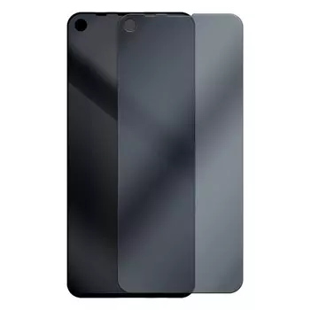 Стекло защитное гибридное Антишпион Krutoff для Tecno Camon 15/ 15 Air