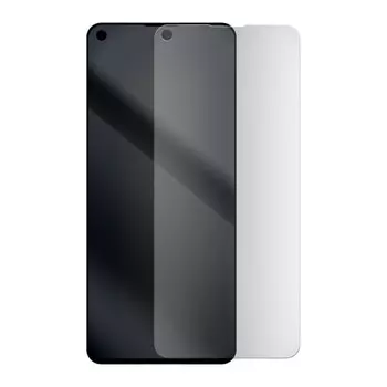 Стекло защитное гибридное МАТОВОЕ Krutoff для Oppo Reno 5 Lite