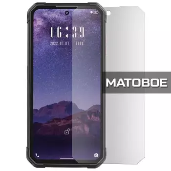 Стекло защитное гибридное МАТОВОЕ Krutoff для Oukitel F150 B1 Pro