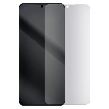 Стекло защитное гибридное МАТОВОЕ Krutoff для Samsung Galaxy A23 (A235)