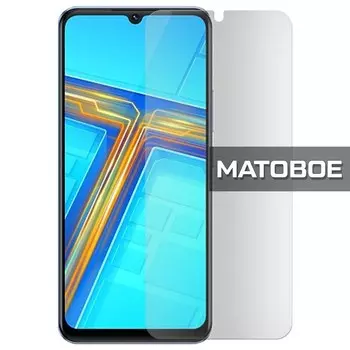 Стекло защитное гибридное МАТОВОЕ Krutoff для Vivo T1
