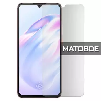 Стекло защитное гибридное МАТОВОЕ Krutoff для Vivo V17