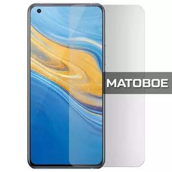 Стекло защитное гибридное МАТОВОЕ Krutoff для Vivo X50