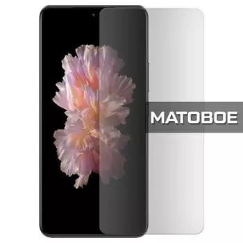 Стекло защитное гибридное МАТОВОЕ Krutoff для Vivo X70T