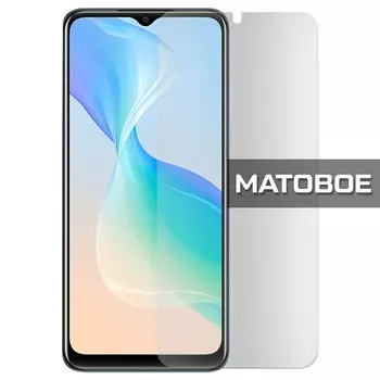 Стекло защитное гибридное МАТОВОЕ Krutoff для Vivo Y33s