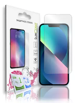 Стекло защитное LuxCase для APPLE iPhone 13 / 13 Pro 0.33mm Transparent 83226