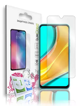 Стекло защитное LuxCase для Xiaomi Redmi 9 0.2mm Transparent 82627