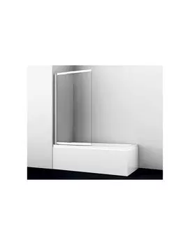 Стеклянная шторка на ванну WasserKRAFT Main 41S02-80WS 9062478