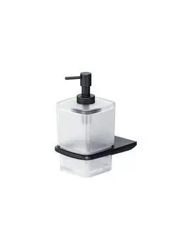 Стеклянный диспенсер для жидкого мыла с настенным держателем AM.PM Inspire 2.0 A50A36922 черный