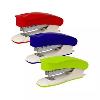 Степлер №24/6, 26/6 BRAUBERG "METROPOLIS", до 30 листов, ассорти, 228753