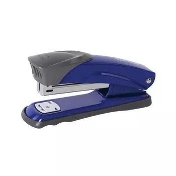 Степлер №24/6, 26/6 металлический BRAUBERG Universal+, до 25 листов, сини