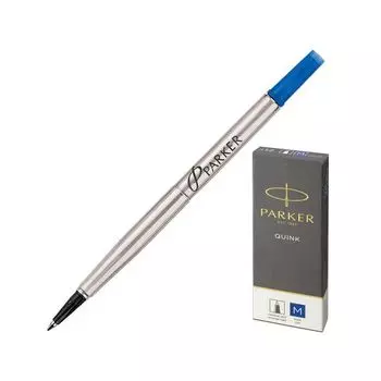 Parker Стержень для ручки-роллера, M, синий, 1950311