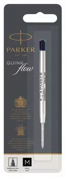 Стержень шариковый Parker QuinkFlow Z08 (1950369) M 1мм черный чернила