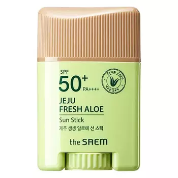 Стик солнцезащитный с экстрактом алоэ The Saem Jeju Fresh Aloe Sun Gel 60 г