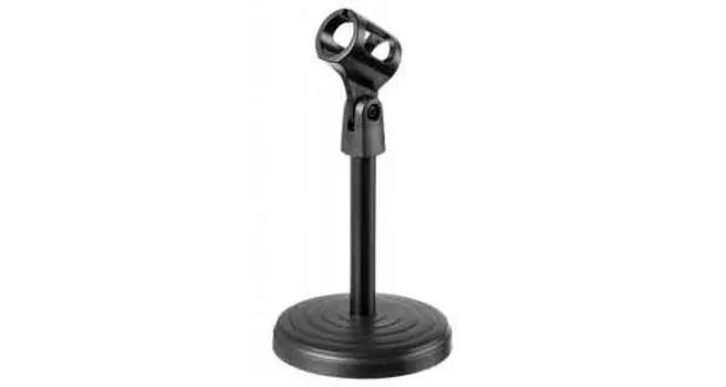 Стойка микрофонная DEKKO JR-502 BK